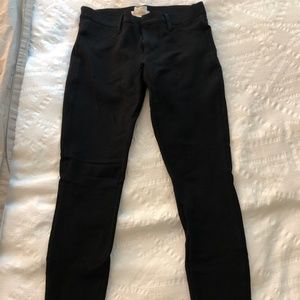 J. Crew Gigi Jeggings in Black